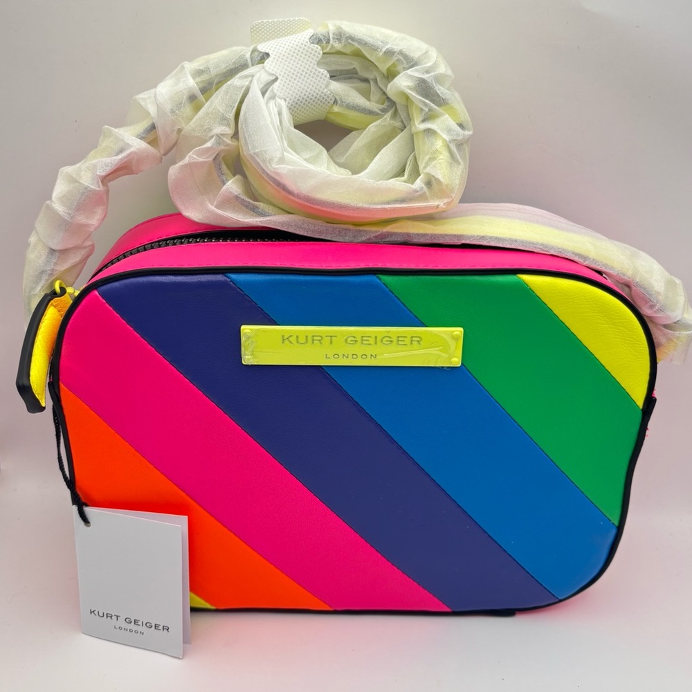 SOLD Kurt Geiger London Rainbow Crossbody Bag